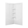 38'' Direct-to-Stud Corner Shower Wall Set