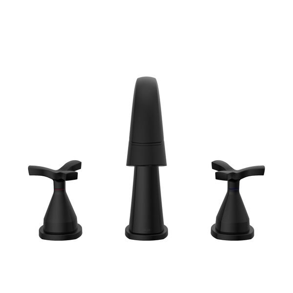 Two Handle Widespread Pull Down Bathroom Faucet