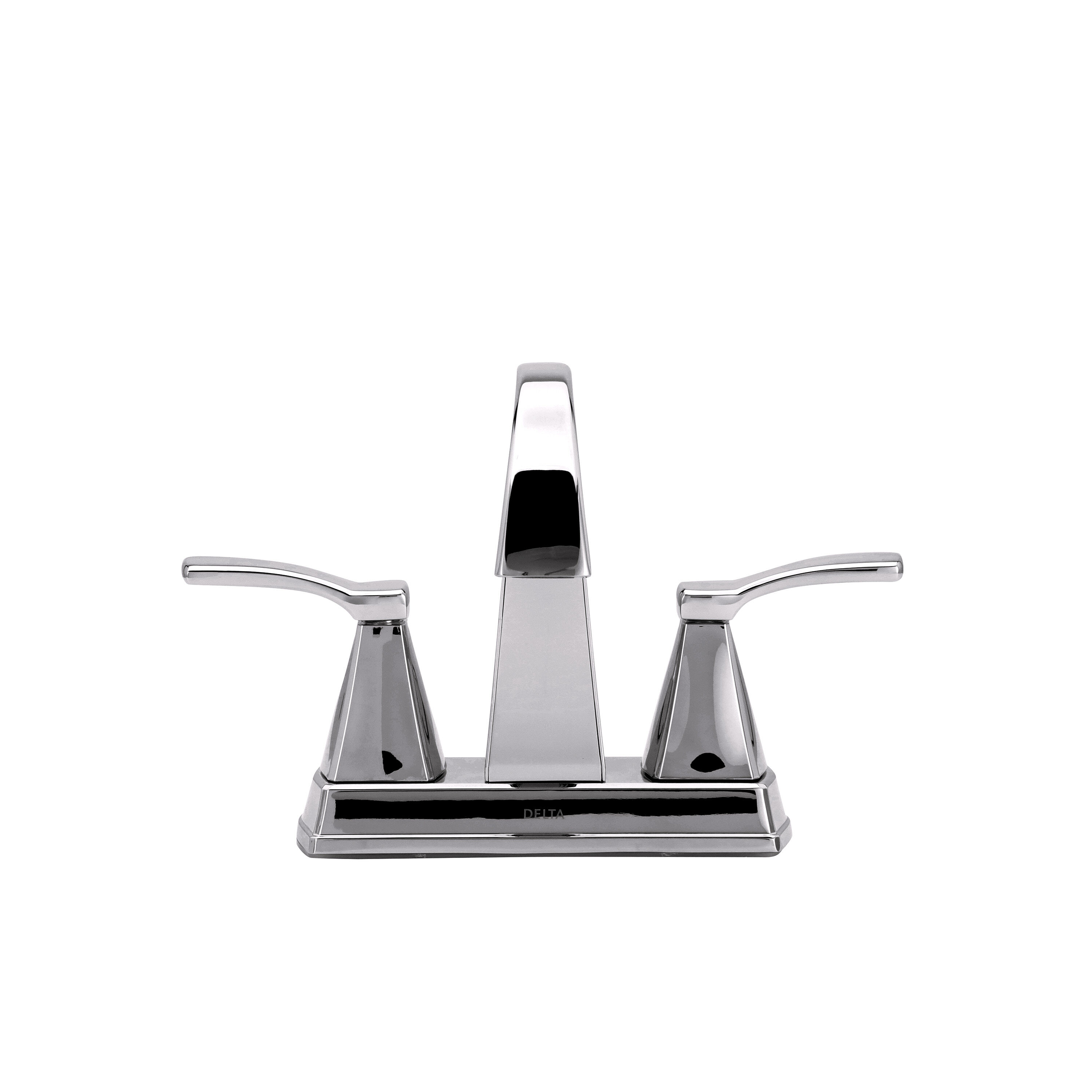 Two Handle Centerset Bathroom Faucet in Chrome 25768LF | Delta Faucet
