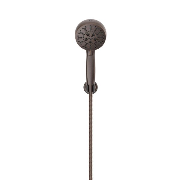 7-Setting Wall Mount Hand Shower with Cleaning Spray