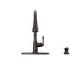 Single Handle Pull-Down Kitchen Faucet with Soap Dispenser and ShieldSpray Technology