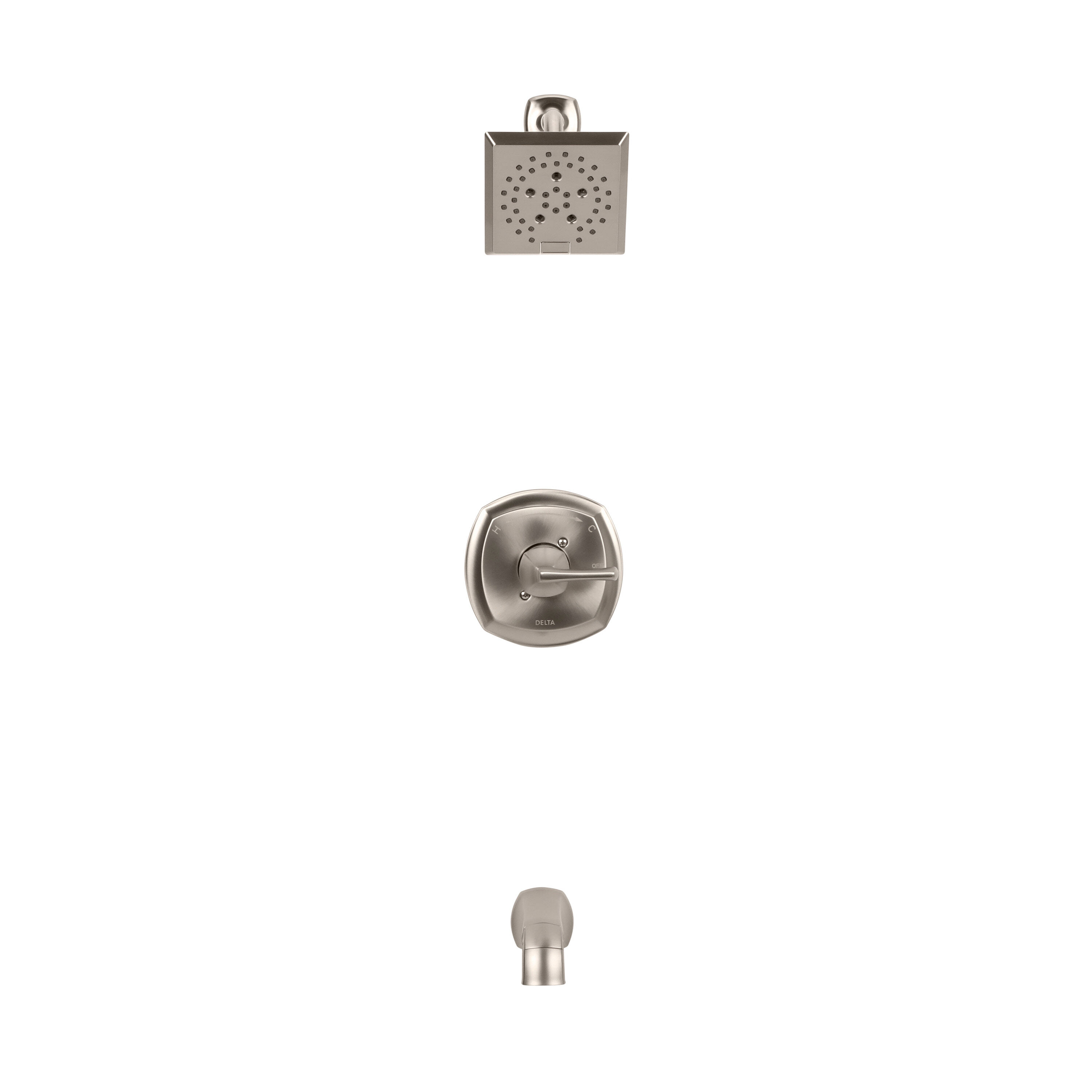 Monitor(R) 14 Series Tub and Shower in Spotshield Brushed Nickel