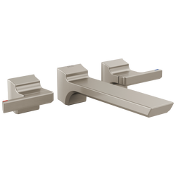 Two Handle Wall Mount Bathroom Faucet Trim