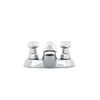 Two Handle Metering Slow-Close Bathroom Faucet