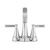 Two Handle Centerset Bathroom Faucet (Recertified)