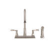 Two Handle Kitchen Faucet with Spray (Recertified)