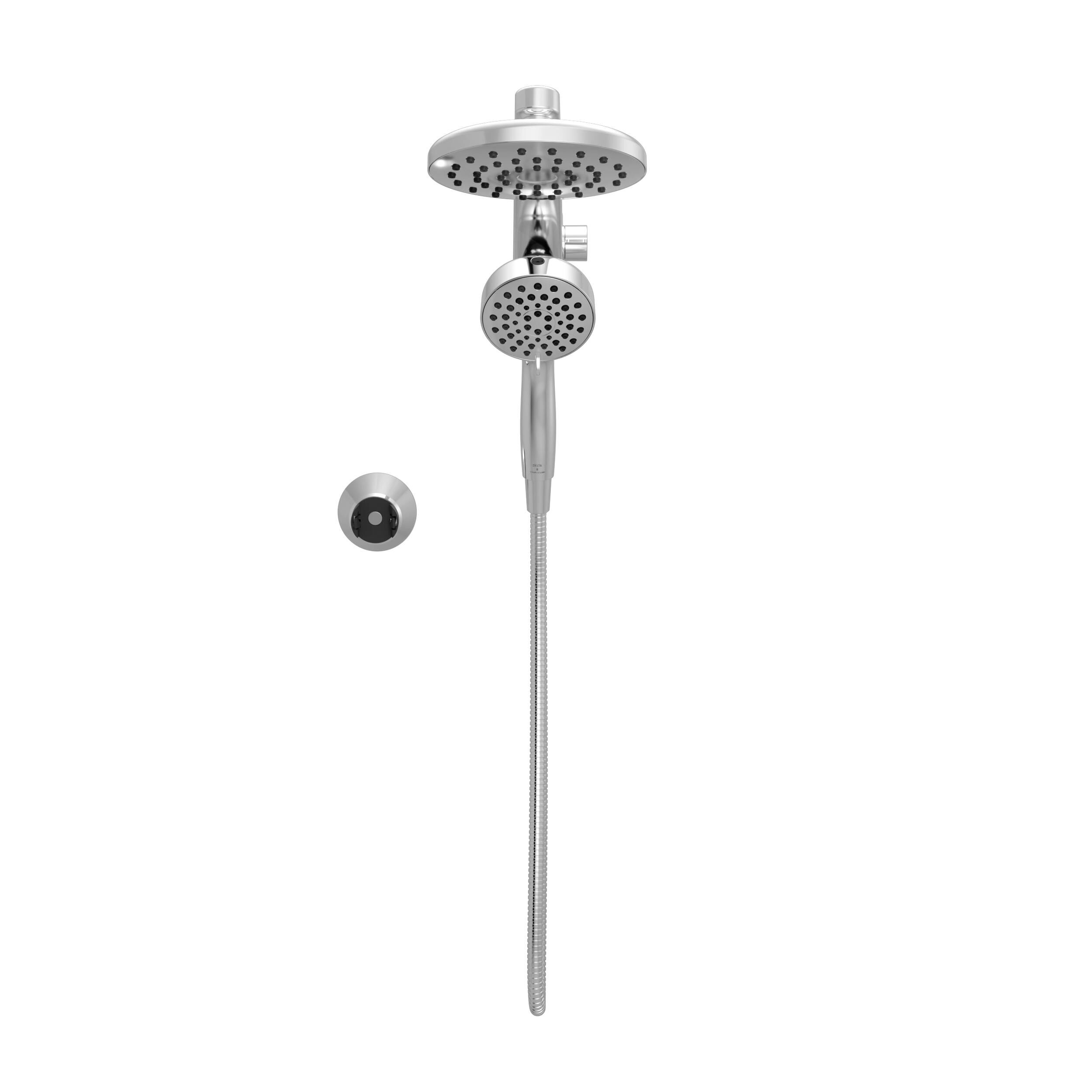 m(ᵔᴥᵔ)m PivotPro™ 3-in-1 Combination Shower in Chrome 75646 | Delta Faucet