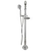 Single Handle Floor Mount Tub Filler Trim with Hand Shower - Less Handle