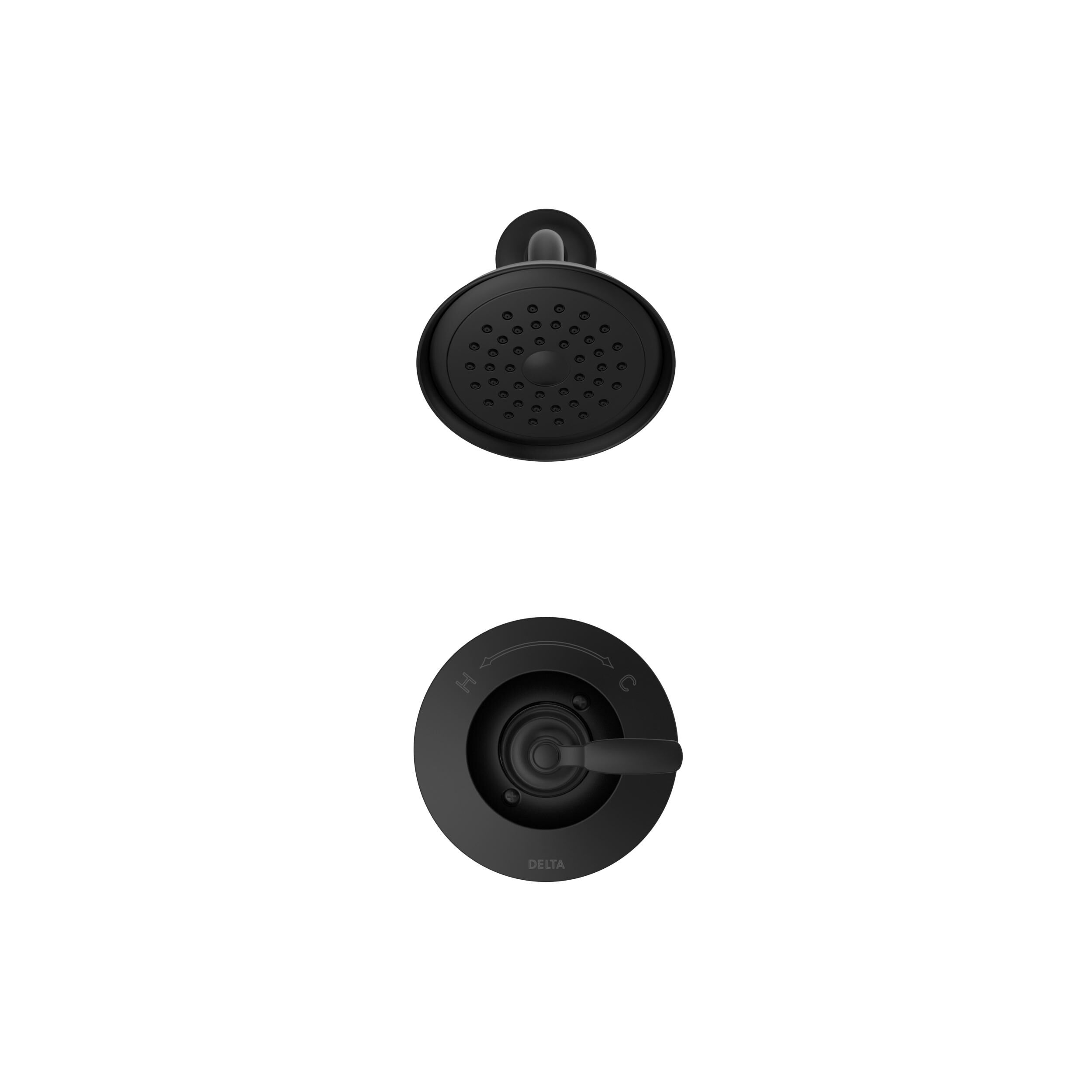 Shower Trim in Matte Black T14232-BL | Delta Faucet