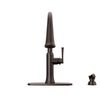 Single Handle Pull-Down Kitchen Faucet with Soap Dispenser and ShieldSpray Technology