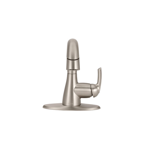 Single Handle Pull-Down Bathroom Faucet