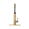 Single-Handle Pull-Down Spring Kitchen Faucet