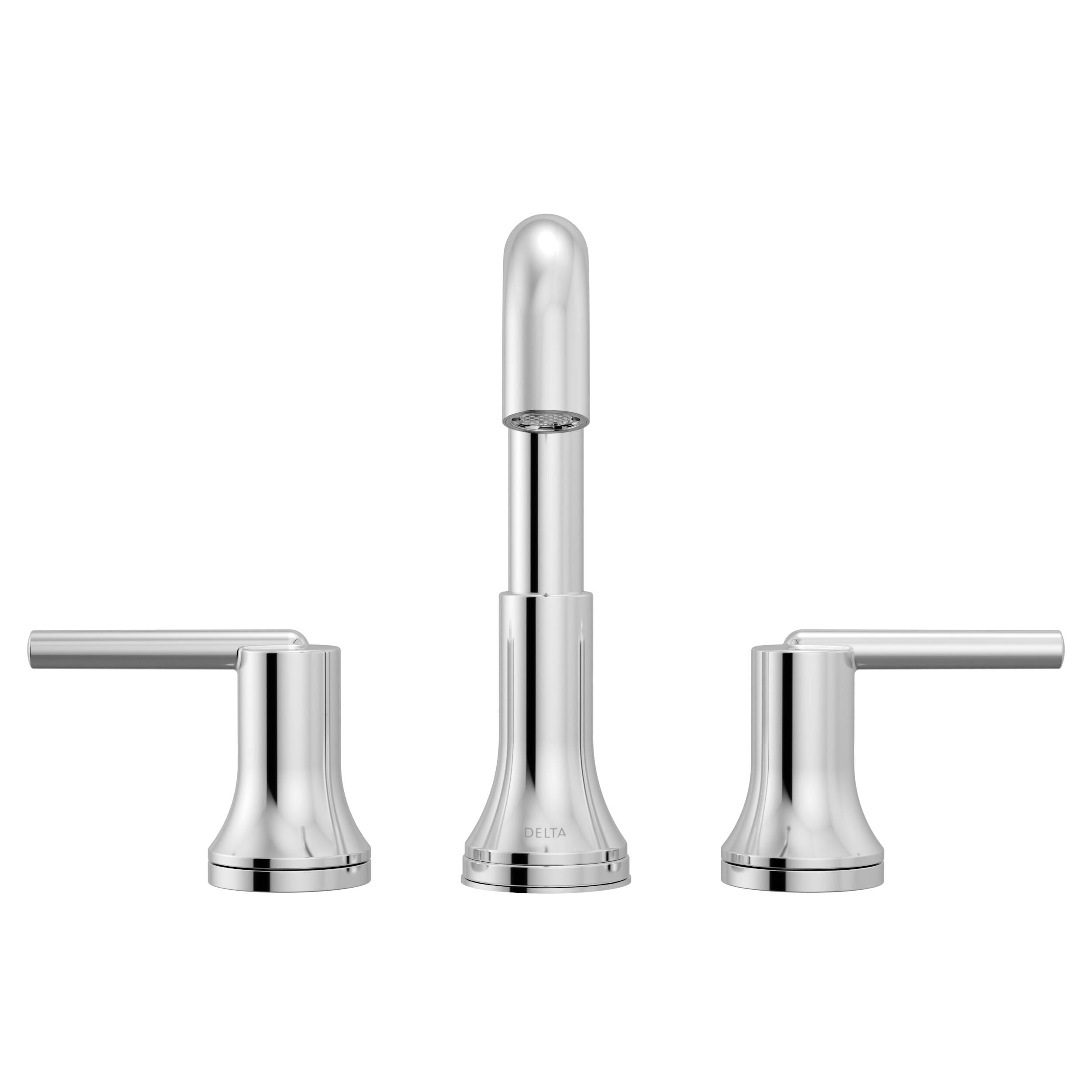 Two Handle Widespread Bathroom Faucet in Chrome 3554-MPU-DST