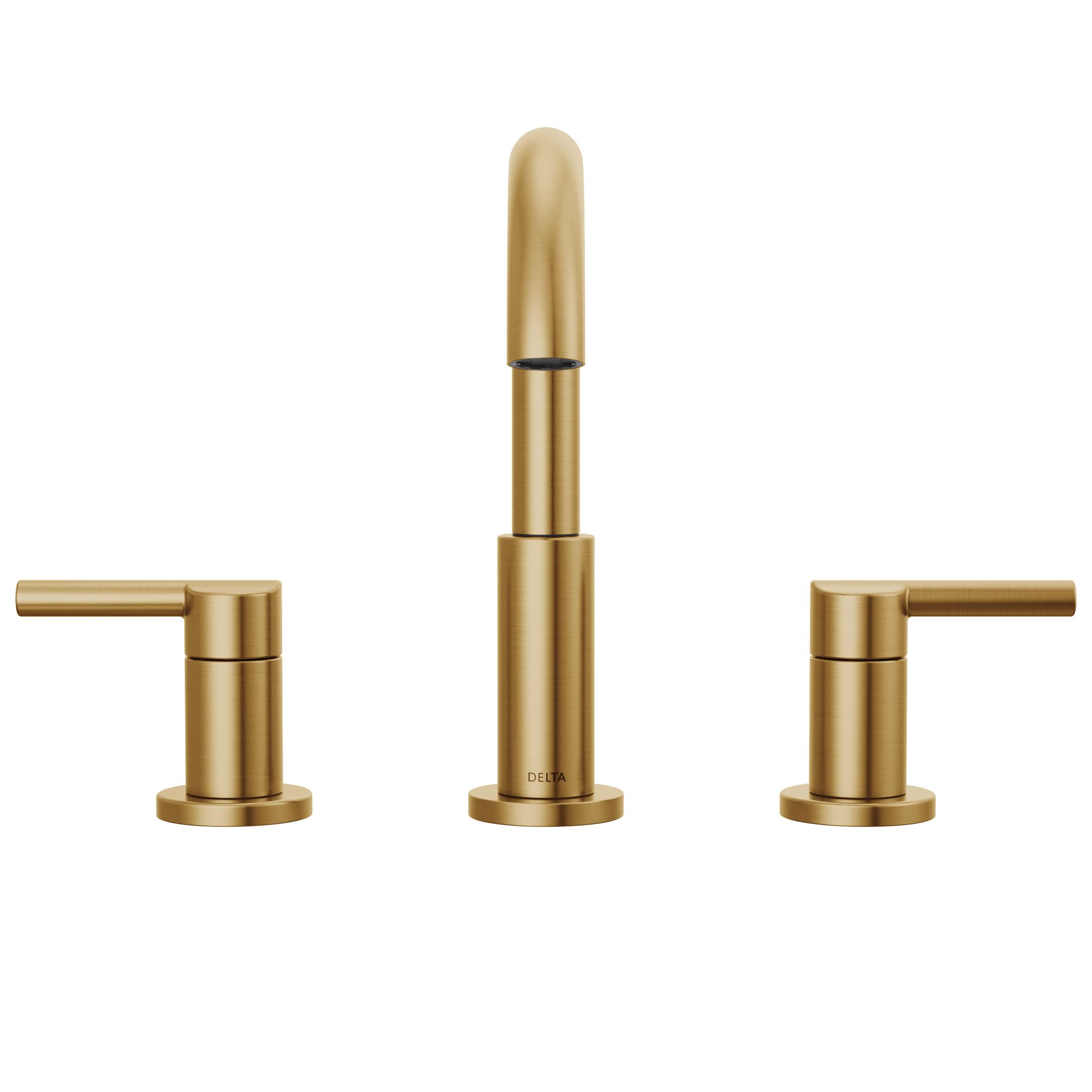Two Handle Widespread Bathroom Faucet in Champagne Bronze 35749LF