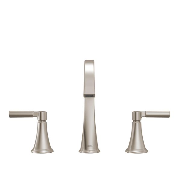 Widespread Lavatory Faucet with 14 Series Tub Shower Trim and Rough Bundle