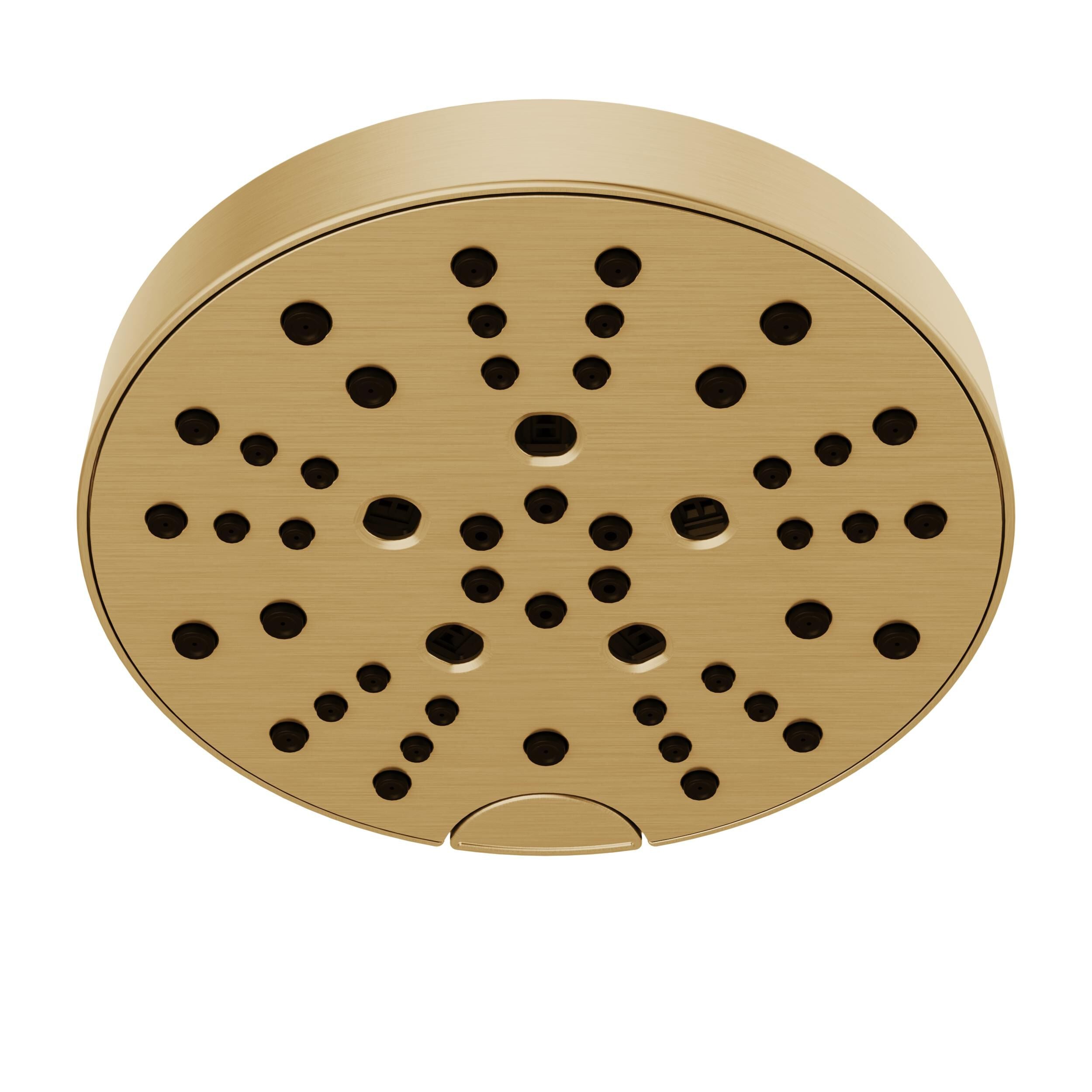 H2Okinetic® 5-Setting Contemporary Raincan Shower Head in Lumicoat