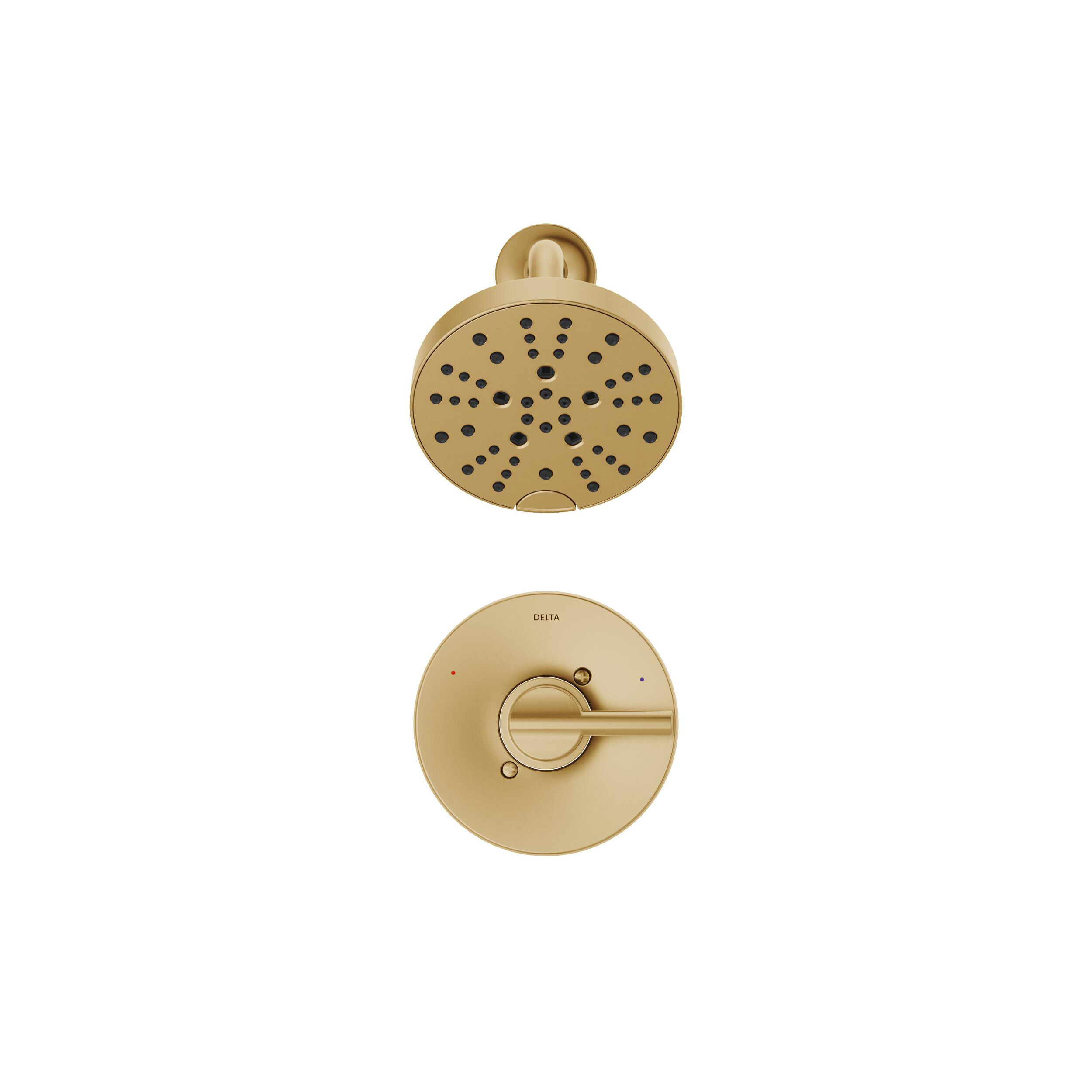 Monitor® 14 Series H2Okinetic® Shower in Champagne Bronze 142749
