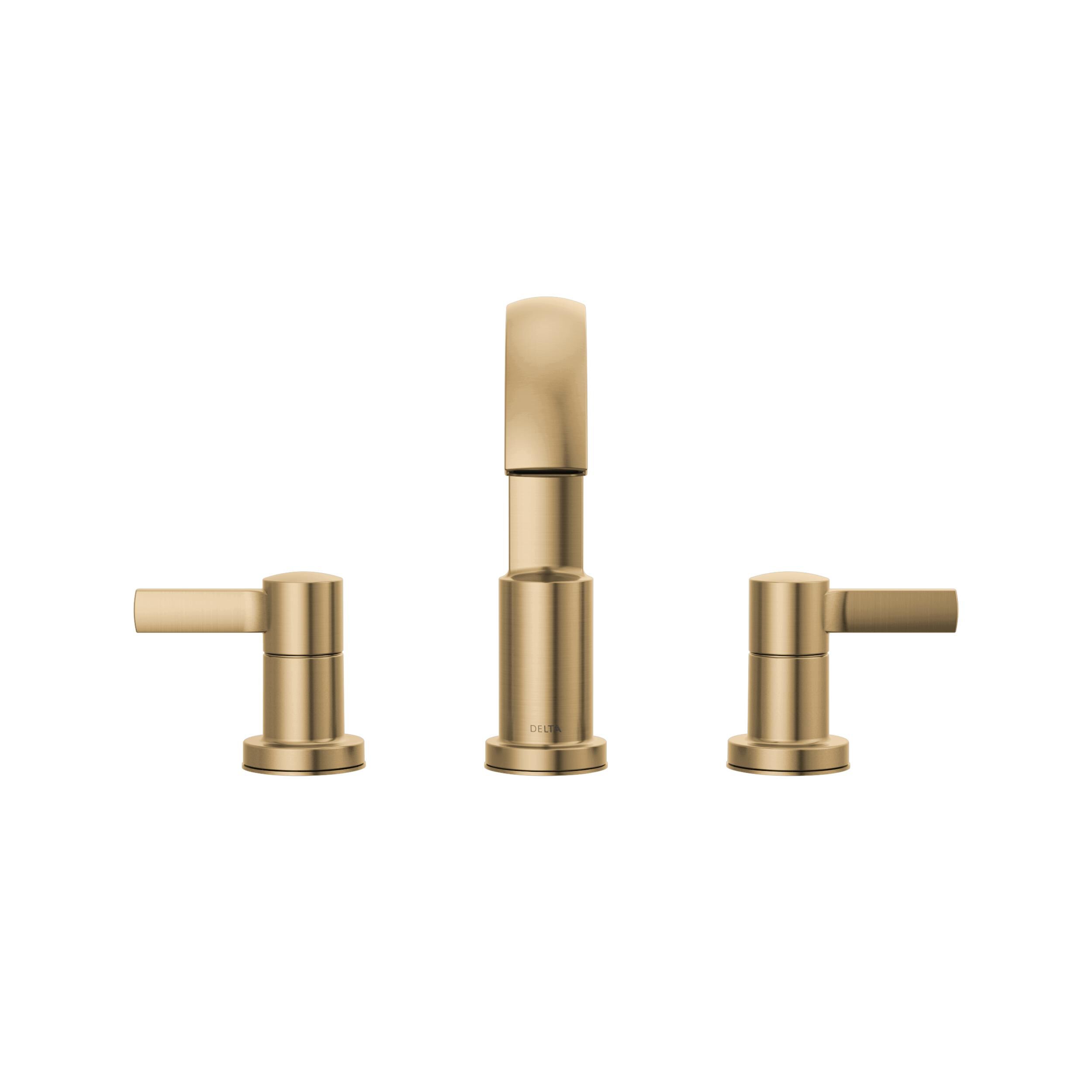 Two Handle Widespread Bathroom Faucet in Champagne Bronze 35855LF