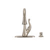 Single Handle Pull-Down Kitchen Faucet with Soap Dispenser