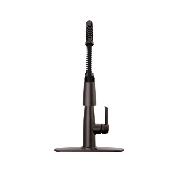 Single-Handle Pull-Down Spring Kitchen Faucet (Recertified)