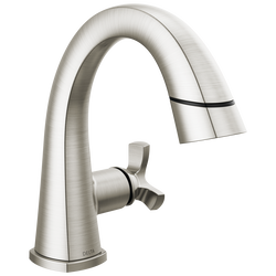 Single Handle Pull Down Bathroom Faucet