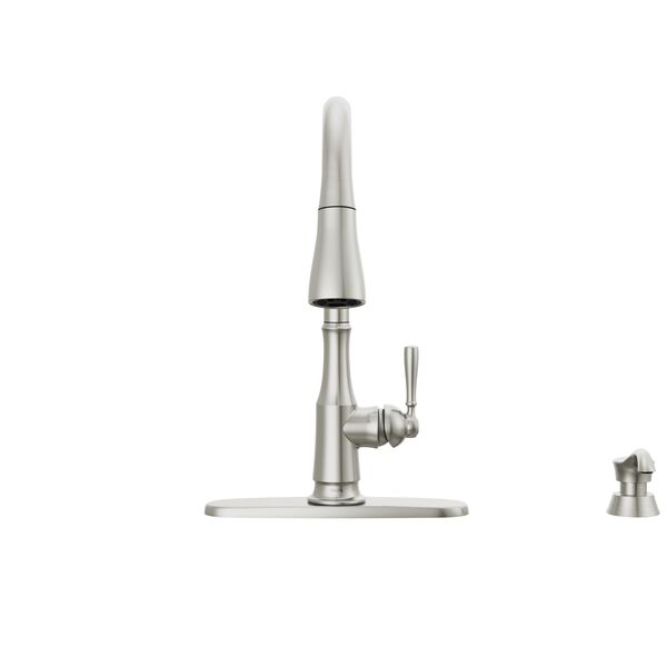 Pull-Down Kitchen Faucet w/Soap (Recertified)