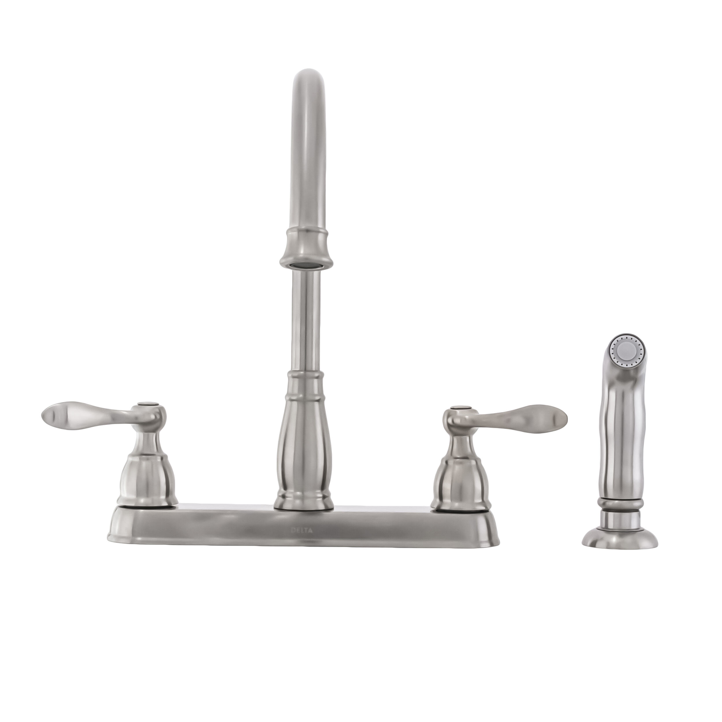 ルヴィ 2点セット Two Handle Kitchen Faucet in Stainless 21996LF-SS | Delta Faucet