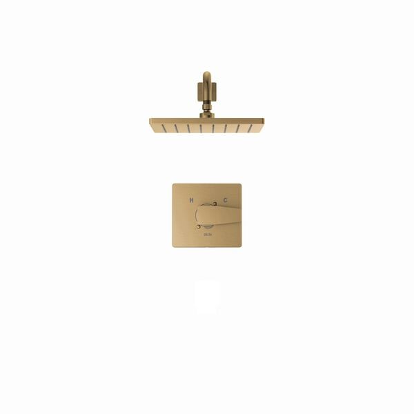 10" Square Raincan S/O & Monitor 14 Series Shower Trim (Recertified)