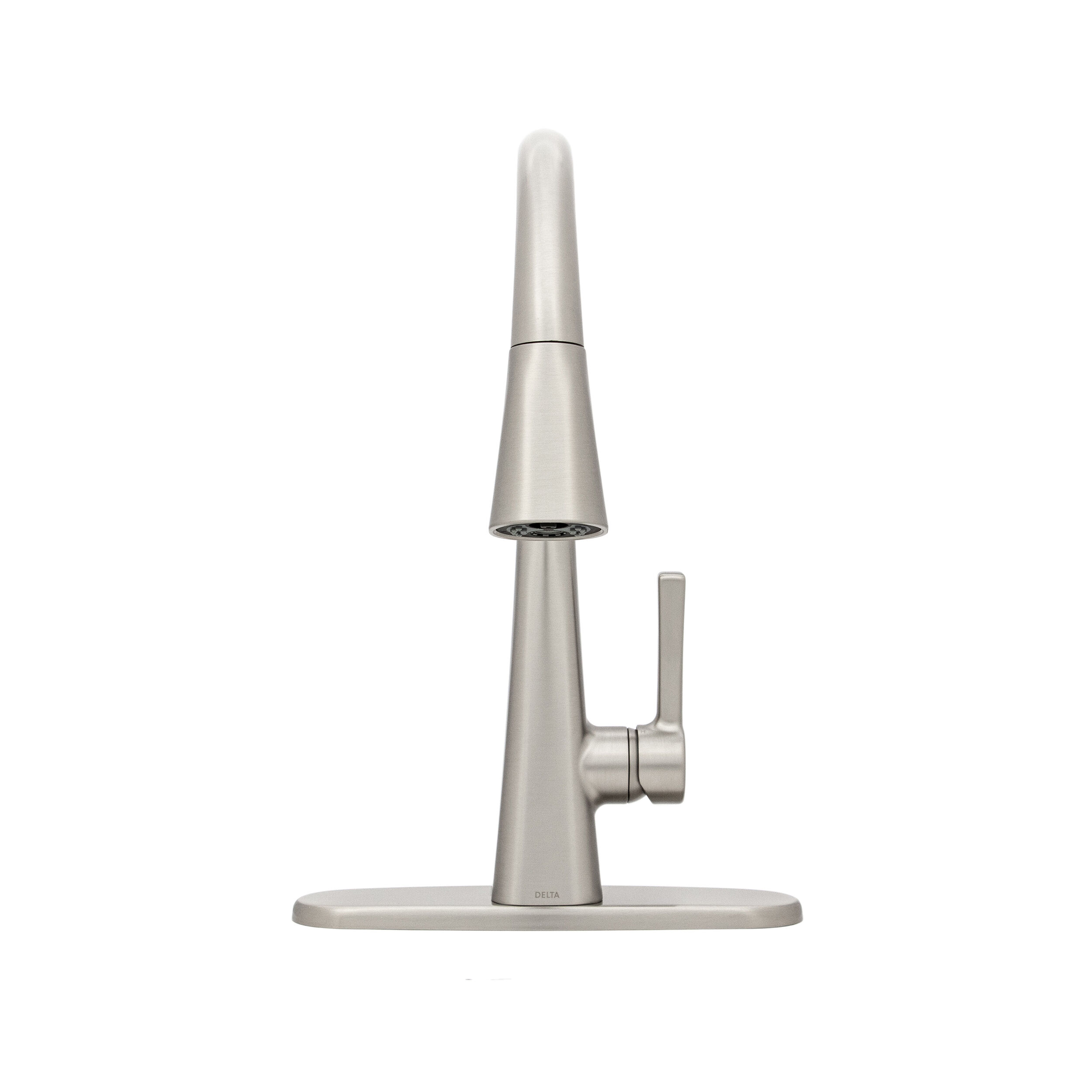 Single-Handle Pull-Down Kitchen Faucet in Spotshield Stainless