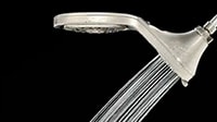 Video HydroRain Two-in-One Shower Head