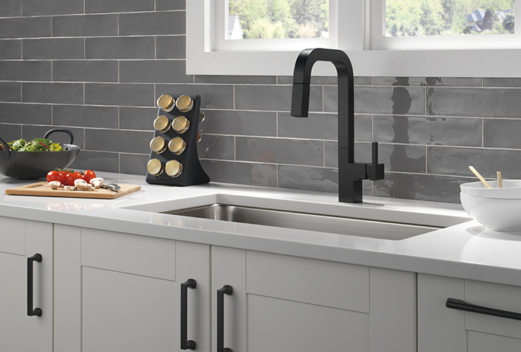6 Ways to Modernize Your Kitchen with a Matte Black Faucet Delta Faucet
