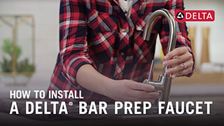 Thumbnail image of How to Install a Delta<sup>&reg;</sup> Bar Prep Faucet