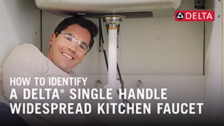 Thumbnail image of How to Install a Delta<sup>&reg;</sup> Single Handle Widespread Kitchen Faucet with a Sink Sprayer