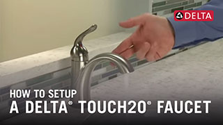 Thumbnail image of How to Install a Delta<sup>&reg;</sup> Kitchen Faucet with Touch<sub>2</sub>O<sup>&reg;</sup> Technology