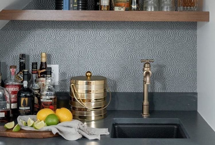 @kristiekoningdesign's at home bar