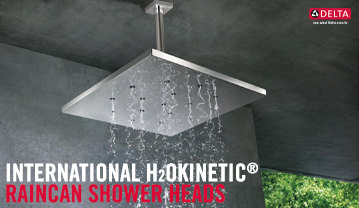 Thumbnail image of International H2Okinetic<sup>&trade;</sup> Raincan Shower Heads