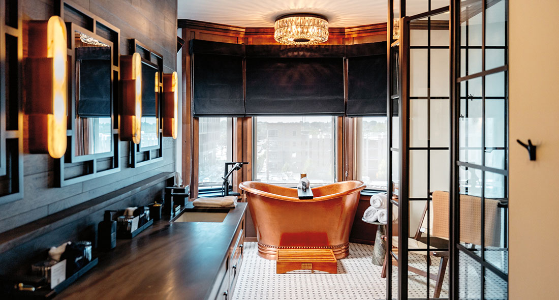 Delta Destination Spotlight: Inside Hotel Renegade’s Bold Bathroom Design