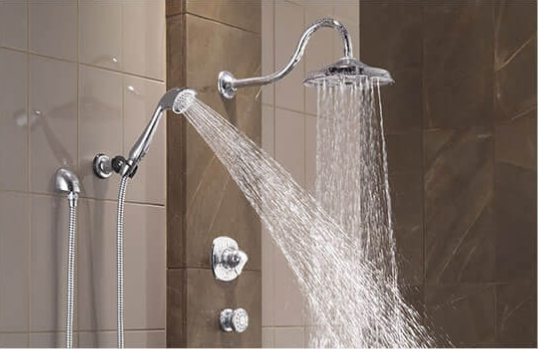 Photo of custom shower