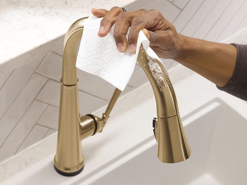 Get to Clean Faster Delta Faucet