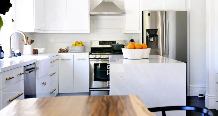 White kitchen