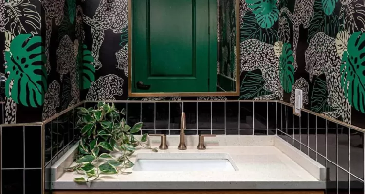@studiopicadesign's exotic bathroom