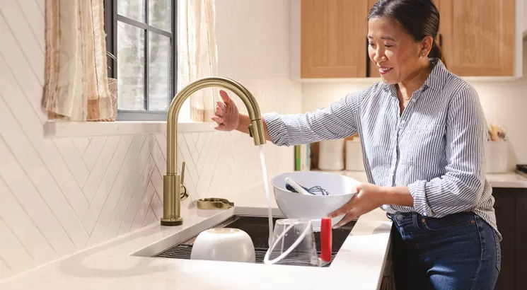Trinsic Touch20 with Touchless Kitchen Faucet