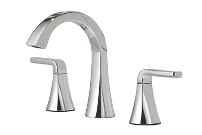 Delta sink faucets Lineax 2-handle faucet in chrome
