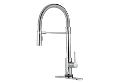 Delta Trinsic Touch2O Technology Kitchen Faucet with Touchless Technology in Chrome.
